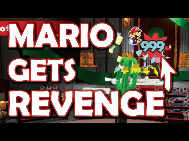 PAPER MARIO GETS REVENGE ON SCISSORS BOSS!! [Paper Mario: The Origami King on Nintendo Switch]