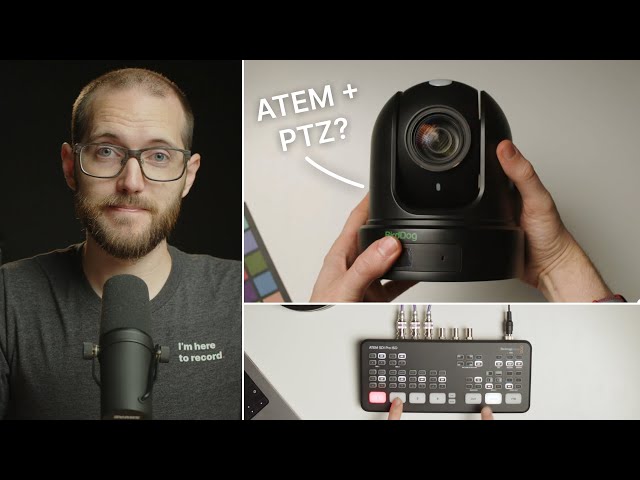 PTZ cameras with an ATEM Switcher... What can go wrong? // BirdDog P120 overview