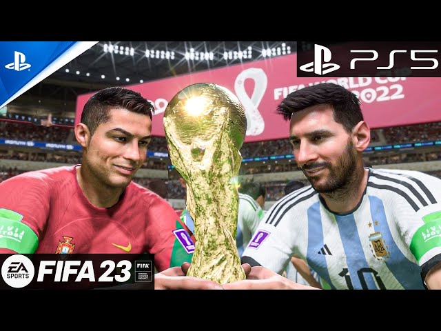 FIFA 23 - portugal vs Argentina - World Cup 2022 Final Match | PS5™ [Full HD 60]