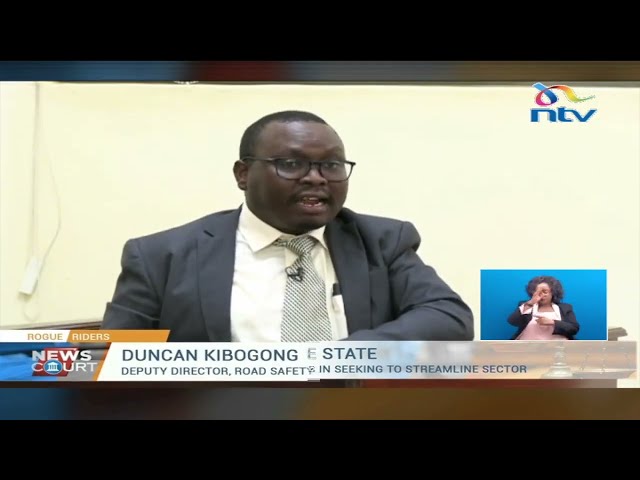 The government has the boda boda sector under control: Duncan Kibogong from NTSA