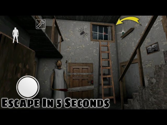 Escape in 2 Seconds form Granny House : Game Definition Scary Granny game Secret Trick Horror ग्रैनी