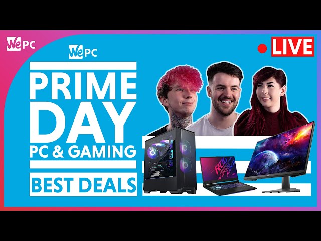 Live | Amazon Prime Day Best PC and GAMING Deals! The best of what's left!