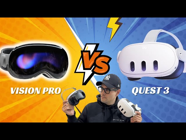 Apple Vision Pro vs Quest 3 - Which Headset Is More Comfortable?