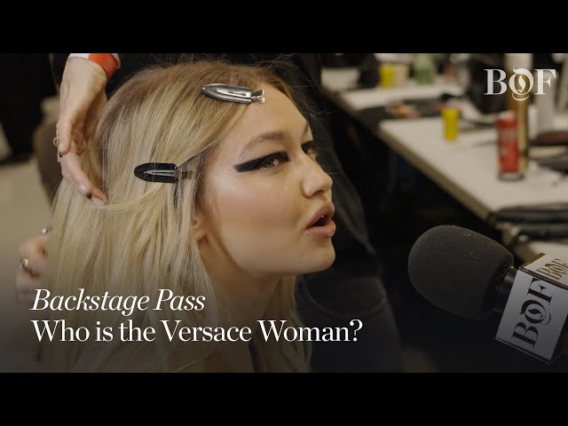 Backstage Pass | Who is the Versace Woman?