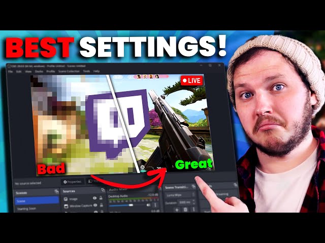 How To FIX Your Laggy Twitch Stream (Best Encoder, Bitrate Settings, And More)