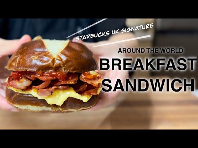 Signature Breakfast Sandwich | Starbucks UK | Scrambled Egg Béchamel With Tomato Relish