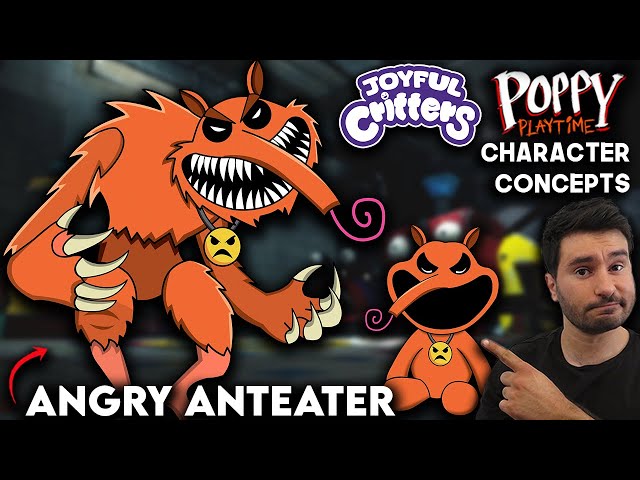 What Needs To Be In Poppy Playtime | Smiling Critters | Angry Anteater | Character Concept