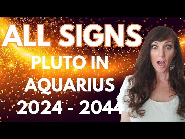 HOROSCOPE READINGS FOR ALL ZODIAC SIGNS - a timely look back at my Pluto in Aquarius 2023-2044 video