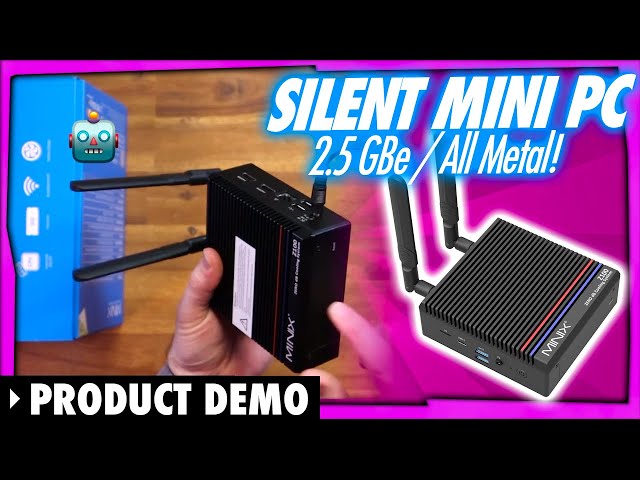 Silent & Powerful: Minix Z100-0db Mini Pc at just 36 watts!