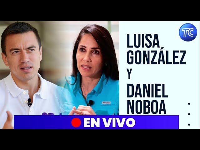 🔴 #ENVIVO | Debate  Presidencial 2023 |  Luisa González y Daniel Noboa
