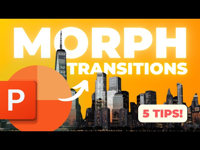 5 Best Morph Transitions in PowerPoint 2023 🔥 - Easy Step-by-Step Tutorial