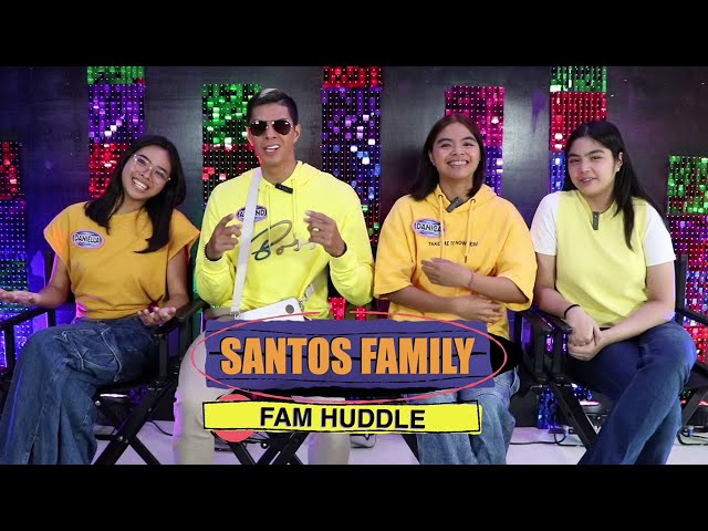 Family Feud: Fam Huddle with Santos Family | Online Exclusive