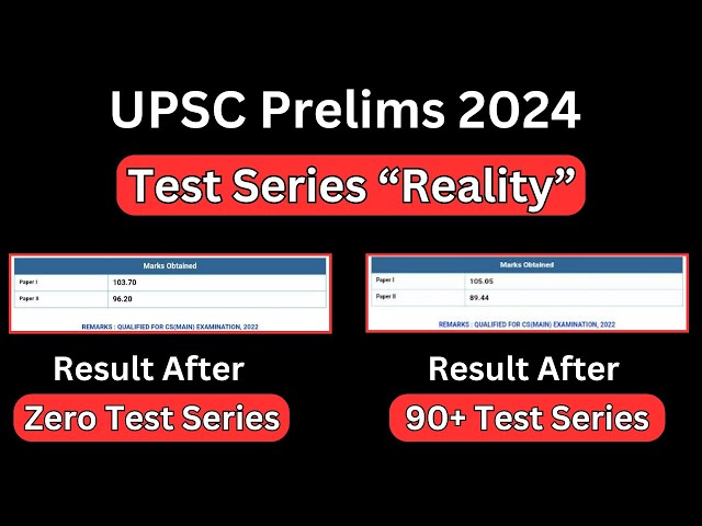 This is how you should proceed with UPSC Test Series...