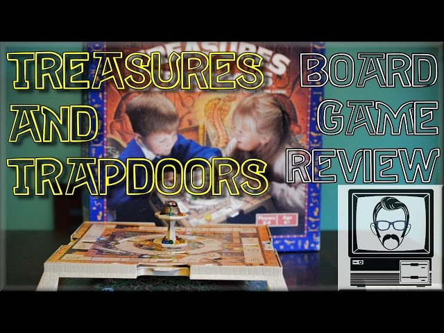 Treasures and Trapdoors (1990) Board Game Review | Nostalgia Nerd