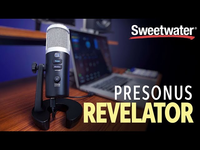 PreSonus Revelator USB Mic Demo