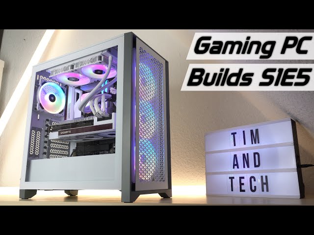 Gaming PC Builds S1E5: High End Traum PC mit RTX 3080 in weiß!