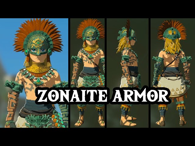 Zelda Tears Of The Kingdom  - Zonaite Armor Set Location