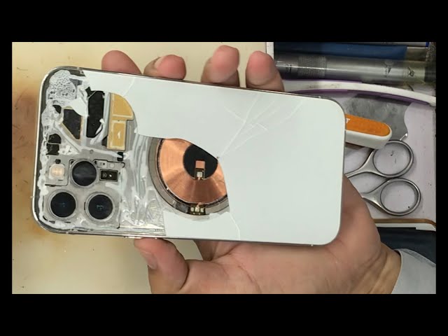 iPhone 12 ProMax Back Glass Replacement | Mansoor Apple Master|#repair #phone #viral #trending