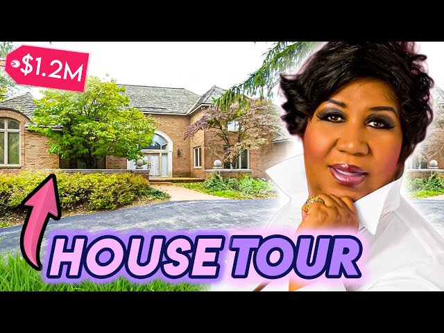 Aretha Franklin | House Tour | IN MEMORY | Her 2 Detroit Mansions
