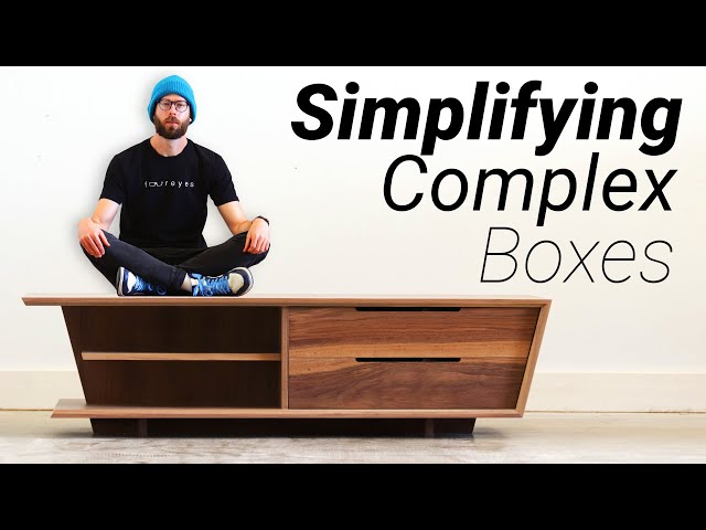 How To Build non-90º Cabinets | Woodworking
