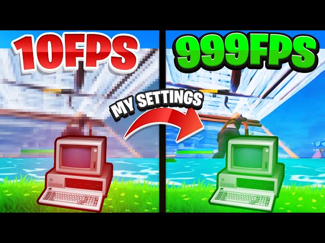 The *BEST* Fortnite Chapter 5 Settings - HIGH FPS, 0 Delay, Colorblind Mode, Stretched Resolution...