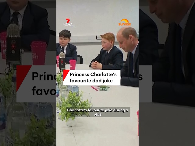 Princess Charlotte's favourite dad joke