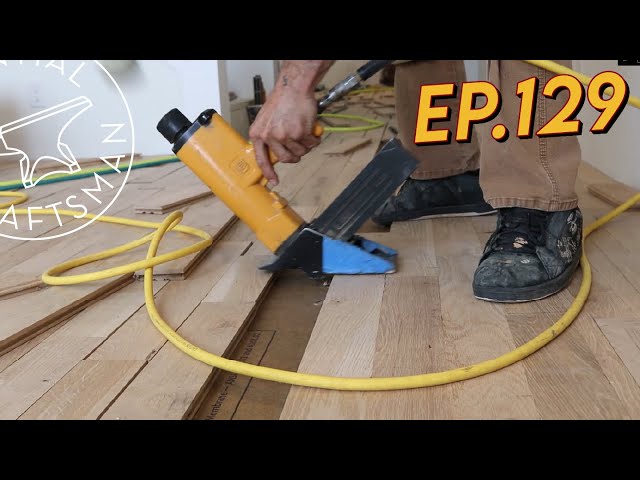 Installing a Wood Floor (Oak)  Ep.129