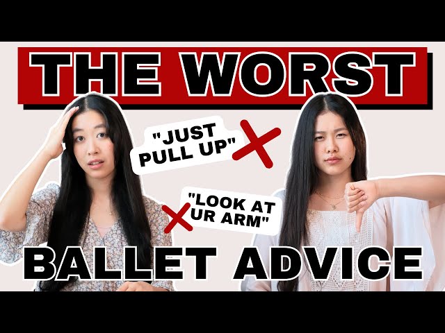 Top 5 WORST Ballet Advice EVER ... and what to do instead | Ballet Reign
