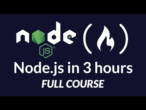 Learn Node.js - Full Tutorial for Beginners
