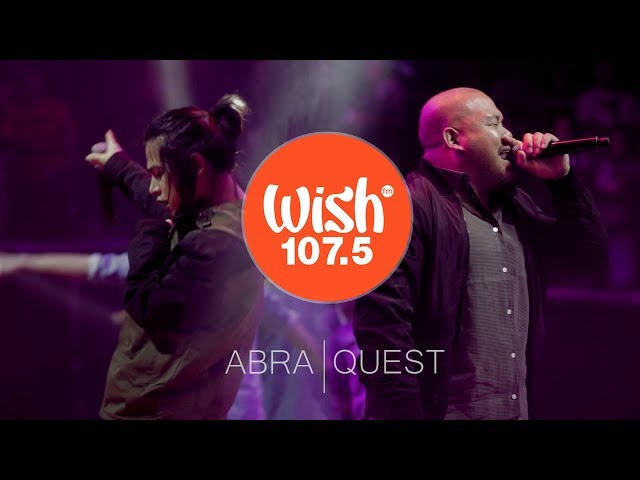 Abra and Quest perform "Gayuma / Sige lang" LIVE on Wish 107.5