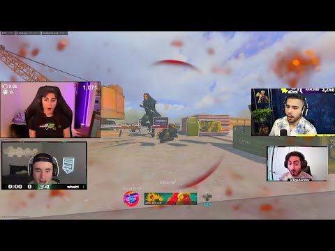 Killing TWITCH Streamers On Warzone *10* (Funny reactions & my POV)