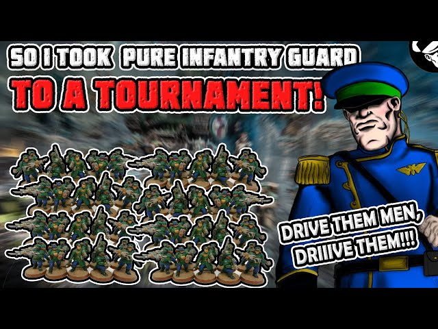 So I went UNDEFEATED with Pure Infantry Guard... | Tournament After Action Report | Warhammer 40,000