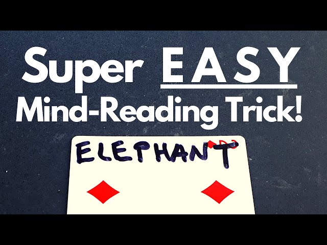 How To Read Someone's MIND (Learn the Super EASY trick!) Jay Sankey Magic Tutorial