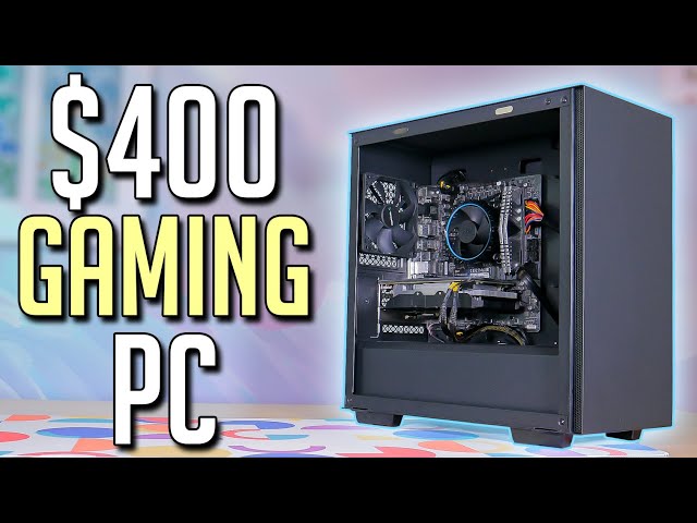 $400 Gaming PC Build Guide! (2023)