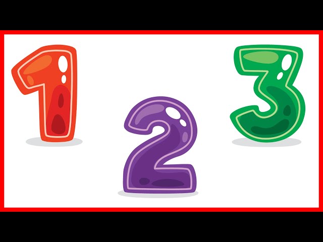 Count Numbers 1 to 10 | 123 Preschool Cartoon Animation Video | Kindergarten Education