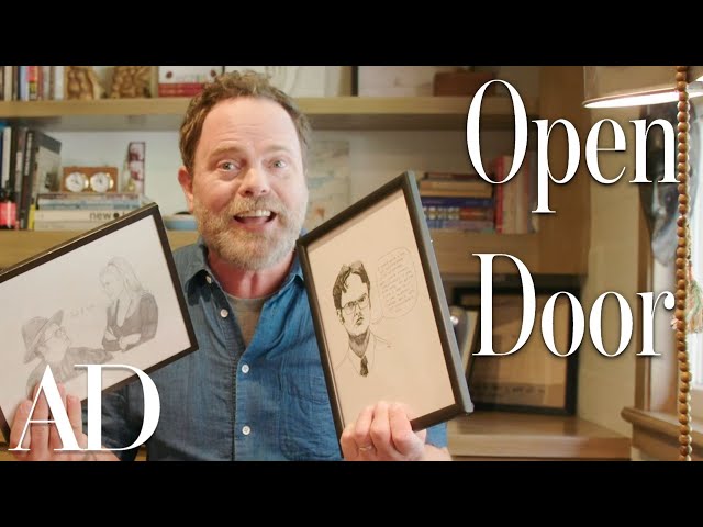Inside Rainn Wilson’s Home Office & Pig Farm | Open Door | Architectural Digest