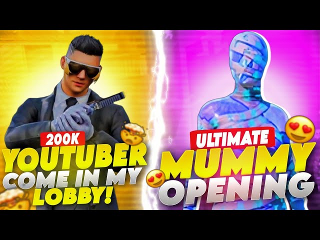 Ultimate Mummy Set & Famous youtuber in my LOBBY • StarZYROG