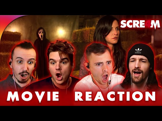 SCREAM 4 (2011) MOVIE REACTION!! - First Time Watching!