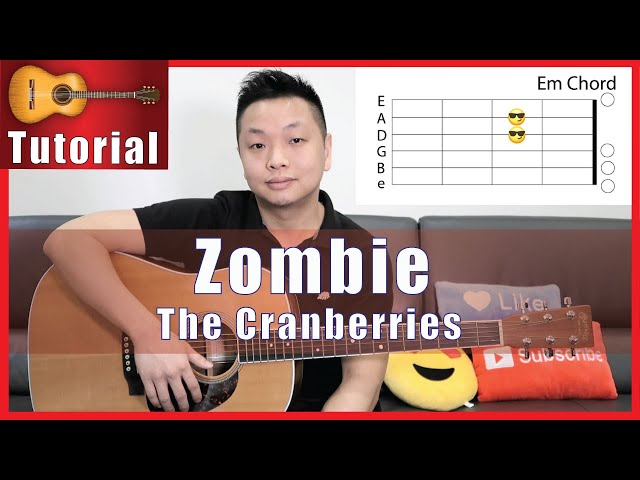 Zombie - The Cranberries | Guitar Tutorial EASY VERSION