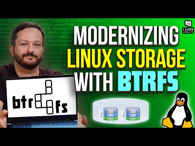 Modernize your Linux Storage with btrfs!