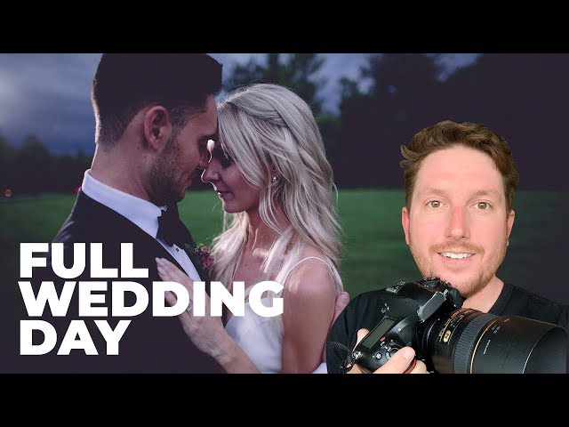 WEDDING PHOTOGRAPHY - FULL WEDDING DAY BEHIND THE SCENES + OFF CAMERA FLASH (Godox V1, Nikon D850)