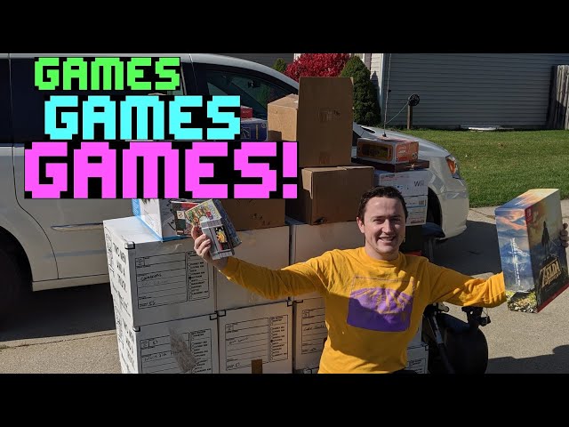 I bought an AMAZING $8000 video game COLLECTION!