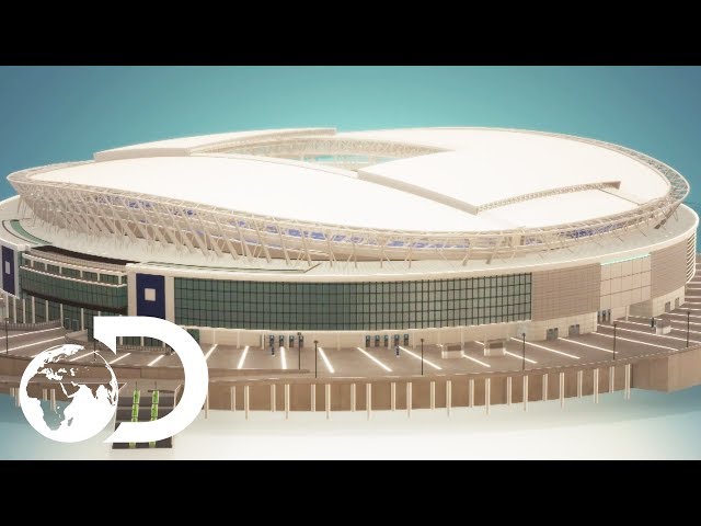 How To Build A Football Stadium | How To Build Everything