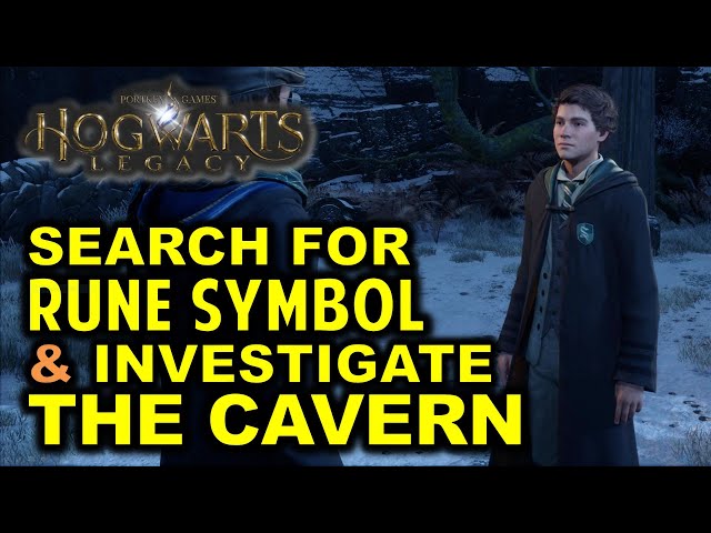Search for the Rune Symbol & Investigate the Cavern | In the Shadow of the Mine | Hogwarts Legacy