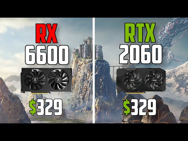 RTX 2060 vs RX 6600 - Test in 8 Games