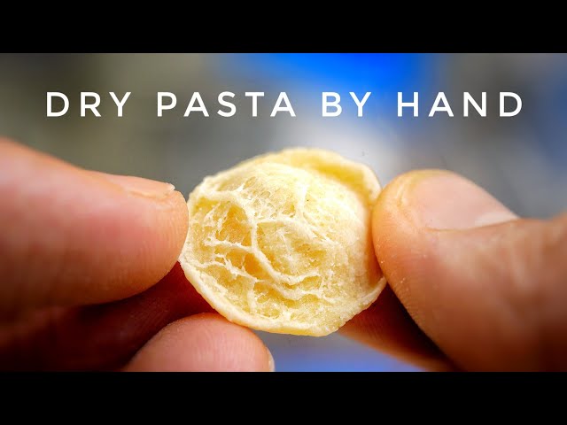 I Try To Make Dry Pasta For The First Time (Orecchiette)