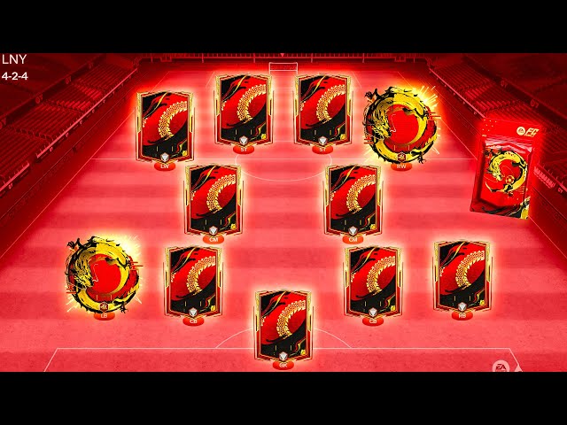I Built Full LNY (Lunar New Year) Best Special Squad In FC Mobile