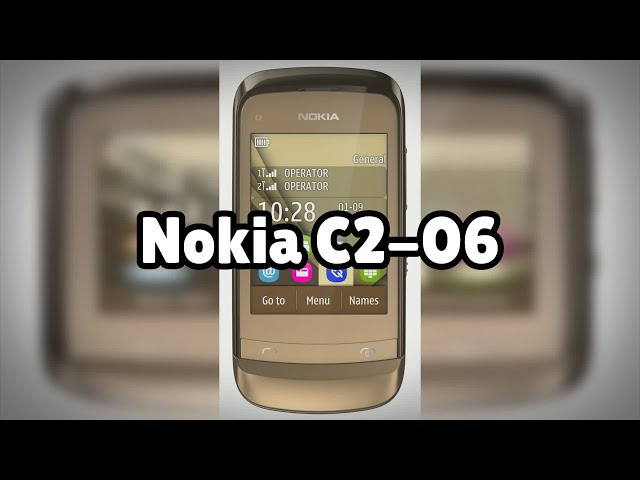 Photos of the Nokia C2-06 | Not A Review!