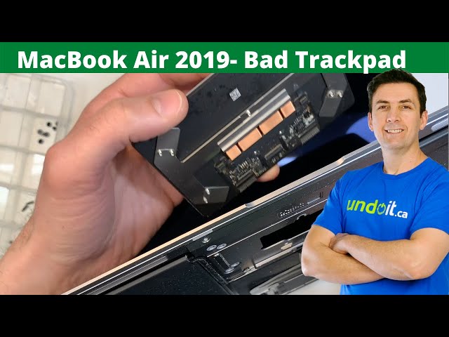 🇨🇦 MacBook Air 👩🏼‍💻 2019 liquid damage - Trackpad replacement 👍 - Hamad Benaicha