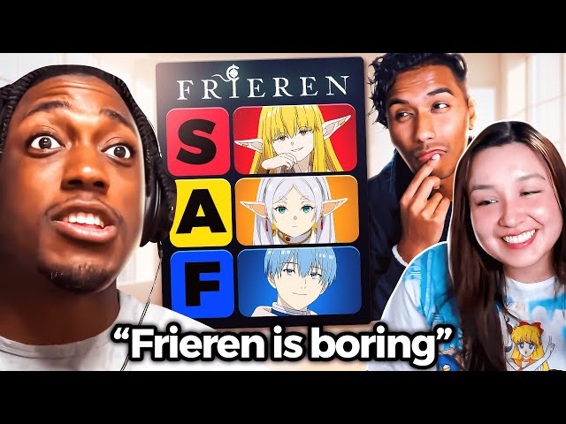 I Asked Anime Fans to Make A Frieren Tier List!!